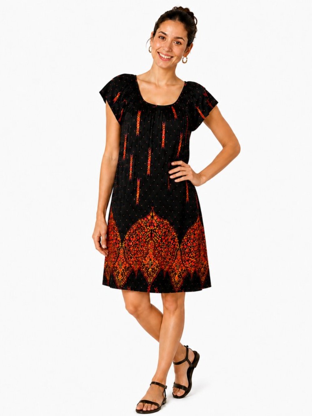 Silk Off / On The Shoulder Dress 0